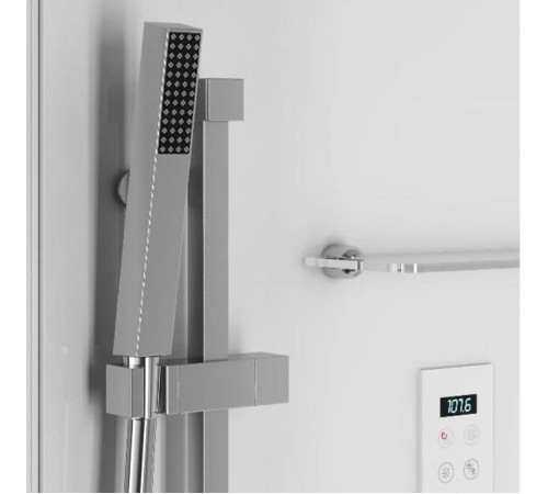 Душевая кабина с хамамом Jacuzzi Bali гидромассаж хромотерапия BAL12230120