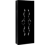 Пенал подвесной Clarberg Due Amanti 500х1200х200 мм черный глянец DUE0505BLK