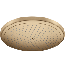 Верхний душ hansgrohe Croma 280 1jet RainAir шлифованная бронза 26220140