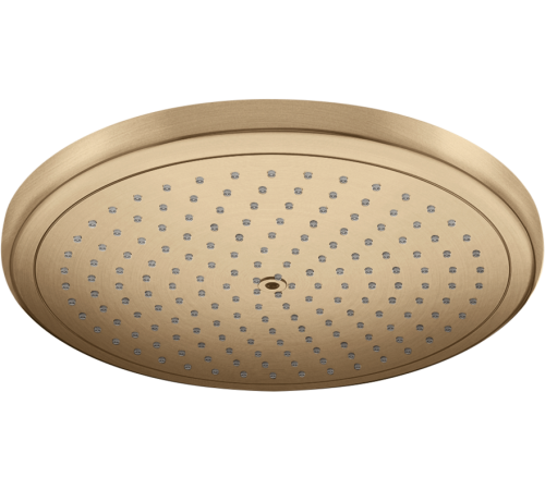 Верхний душ hansgrohe Croma 280 1jet RainAir шлифованная бронза 26220140