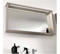 Зеркало EBAN Mina 115x12x54 см с полкой и LED-подсветкой pergamon FCRMN115-PG