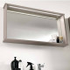 Зеркало EBAN Mina 115x12x54 см с полкой и LED-подсветкой pergamon FCRMN115-PG