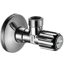 Угловой вентиль Hansgrohe с фильтром G 3/8 хром 13904000