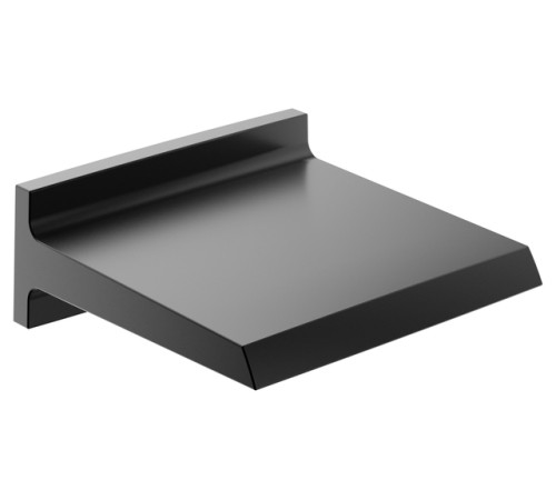 Каскадный излив для душа Keuco Universal 180х180 мм чёрный матовый хром 59982 130000