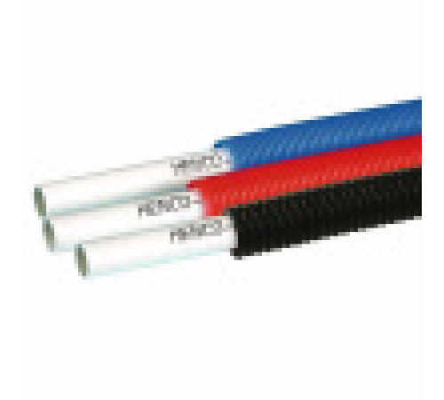 Труба металлопластиковая Henco Standard PEXc-AL-PEXc 20x2 мм в синей гофре бухта 100 м HE 100-020MB