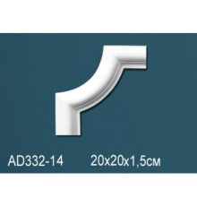 Угловой элемент для молдинга Perfect полиуретан AD332-14