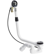 Слив-перелив с наливом Viega Multiplex Trio для ванн с центральным сливом хром 6161.62 727970