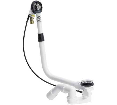 Слив-перелив с наливом Viega Multiplex Trio для ванн с центральным сливом хром 6161.62 727970