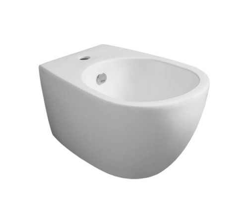 Биде подвесное Simas Vignoni 56х36.5 см 1 отверстие белый матовый VI19 bi matt
