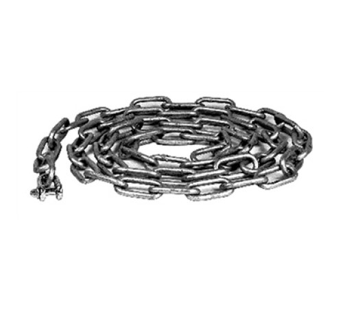 Цепь подъемная Grundfos 4 мм 3 м с карабином нержавеющая сталь 91071763