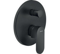 Смеситель для ванны UP внешняя часть матовый черный UP94100/EBM