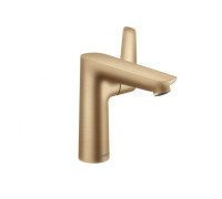 Смеситель для раковины Hansgrohe Talis E 150 со сливным гарнитуром шлифованная бронза 71754140