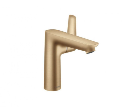 Смеситель для раковины Hansgrohe Talis E 150 со сливным гарнитуром шлифованная бронза 71754140