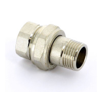 Разъемное соединение НВ Uni-Fitt прямое никелированное с O-ring 1/2 650N2000