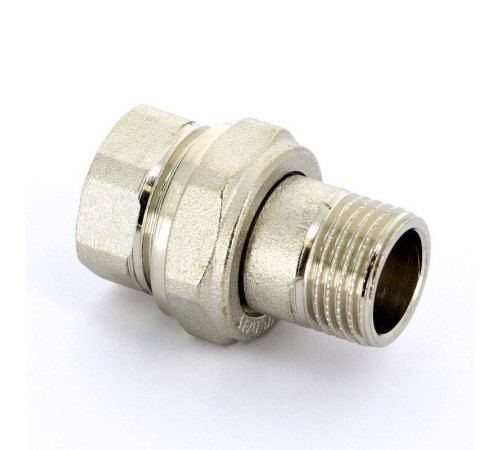 Разъемное соединение НВ Uni-Fitt прямое никелированное с O-ring 1/2 650N2000