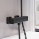 Смеситель для душа AM.PM Gala с термостатом черный матовый F536000300