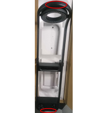 Душевая система с термостатом AQUAMET AQM8004B черный AQM8004B