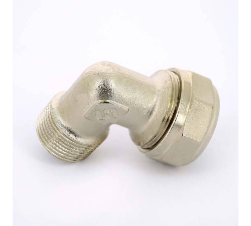 Угол обжимной никелированный Uni-Fitt 26х3/4 наружная резьба 665N8300