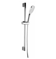 Душевой гарнитур Remer с квадратной лейкой хром 315L318CP