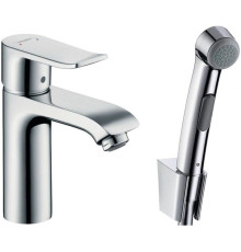 Набор для биде Hansgrohe Metris со сливным клапаном Push-Open хром 31285000