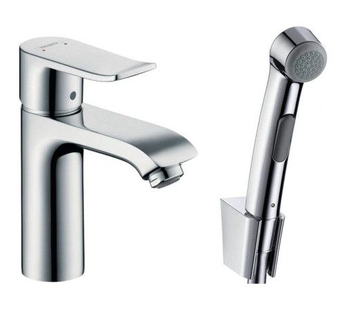 Набор для биде Hansgrohe Metris со сливным клапаном Push-Open хром 31285000