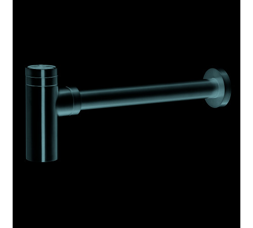 Сифон для раковины Aquanet 1 1/4 латунный без выпуска медь шлифованная AQM7010BC