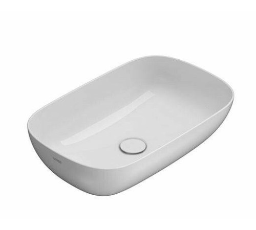 Раковина накладная Globo T-EDGE 600x380x160 мм цвет белый B6R60BI