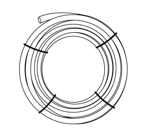 Труба универсальная ELSEN PE-Xa 32x4.4 мм бухта 50 м EPU32.2211-50