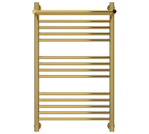 Полотенцесушитель водяной Сунержа Богема+ с 1 полкой 500x800 мм золото 03-0223-8050