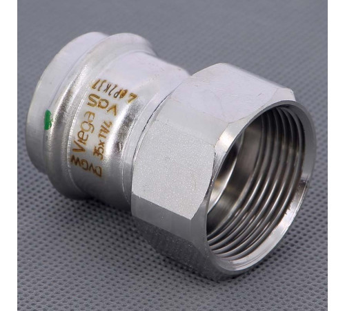 Муфта переходная пресс-В Viega Sanpress Inox нержавеющая сталь 35x1 1/4 436667