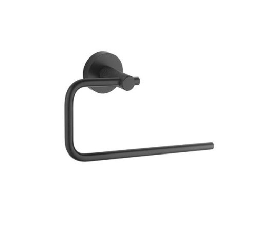 Держатель для туалетной бумаги подвесной Boheme Uno черный 10975-B