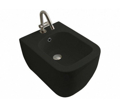 Биде подвесное Scarabeo Teorema 2.0 360х520х310 мм Lava BIOKER 5127/37BK