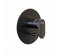 Смеситель для душа Kerama Marazzi Ole встраиваемый 2 потребителя черный матовый 69470EKM.01.093