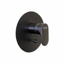 Смеситель для душа Kerama Marazzi Ole встраиваемый 2 потребителя черный матовый 69470EKM.01.093