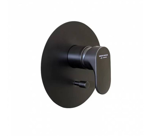 Смеситель для душа Kerama Marazzi Ole встраиваемый 2 потребителя черный матовый 69470EKM.01.093