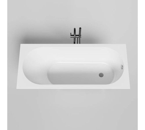 Ванна встраиваемая Salini Ornella 160х70х54 см S-Stone белый матовый 102326M