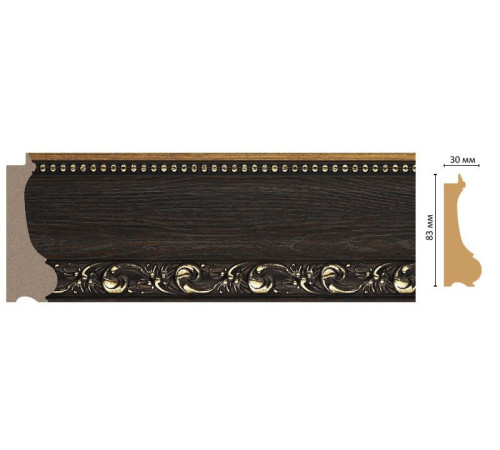 Багет Decomaster 516-1333 83х30х2900 мм 516-1333