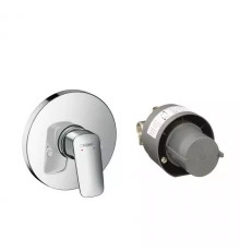 Смеситель для душа hansgrohe Logis однорычажный скрытого монтажа хром 71666000