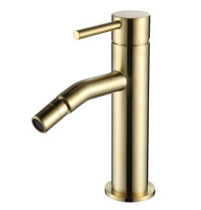 Смеситель для биде AQUAMERIT Siena золото шлифованное AQM6216BG
