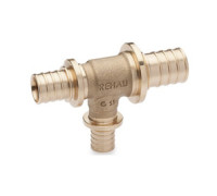 Тройник REHAU RAUTITAN RX+ 25-16-20 бронза 14570833001
