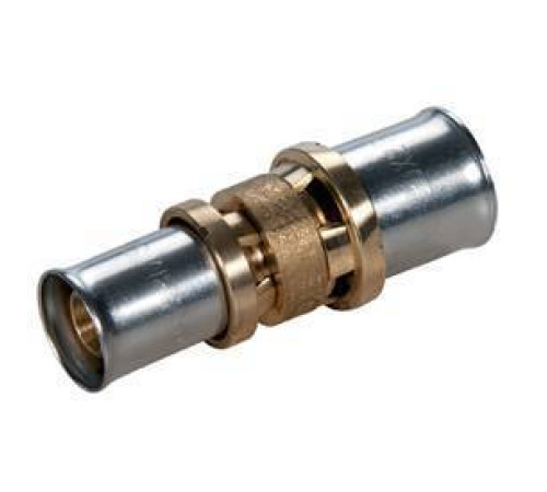 Муфта переходная пресс Giacomini RM103 26х3-16х2 мм латунь RM103Y016