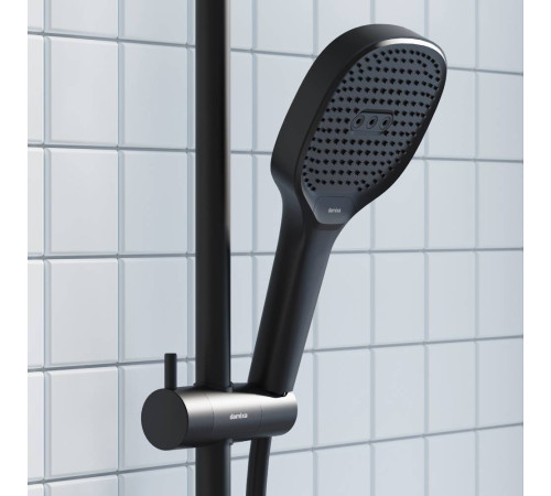 Душевая система Damixa Merkur черный матовый 940000300