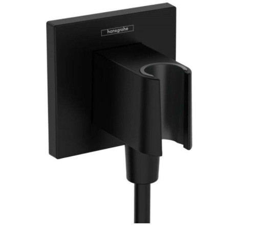 Шланговое подсоединение hansgrohe FixFit E матовый черный 26889670