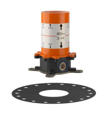 Встраиваемая часть напольного смесителя Gessi для ванны 46189#031