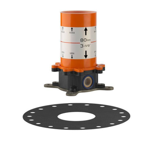 Встраиваемая часть напольного смесителя Gessi для ванны 46189#031