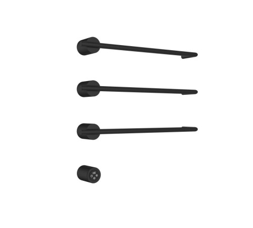 Полотенцесушитель электрический AQM 520506 встраиваемый черный матовый AQM3143MB