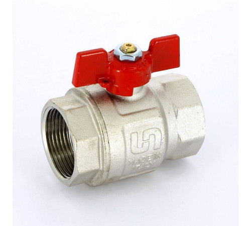 Кран шаровой Uni-Fitt 110T полнопроходной ВВ 1 1/4 бабочка 110T5000