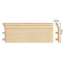 Плинтус напольный DECOMASTER D233 120 х 23 х 2400 мм D233-71