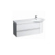 Тумба с раковиной Laufen Palace 1200x460 мм 1 отверстие белый матовый 8.1670.5.000.104.1 / 4.0160.2.075.463.1
