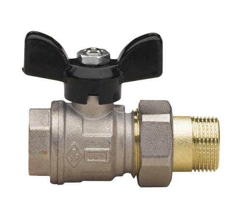 Кран шаровой Rubinetterie Bresciane EXPO-SFER вн-нар 1/2 американка 4604250000